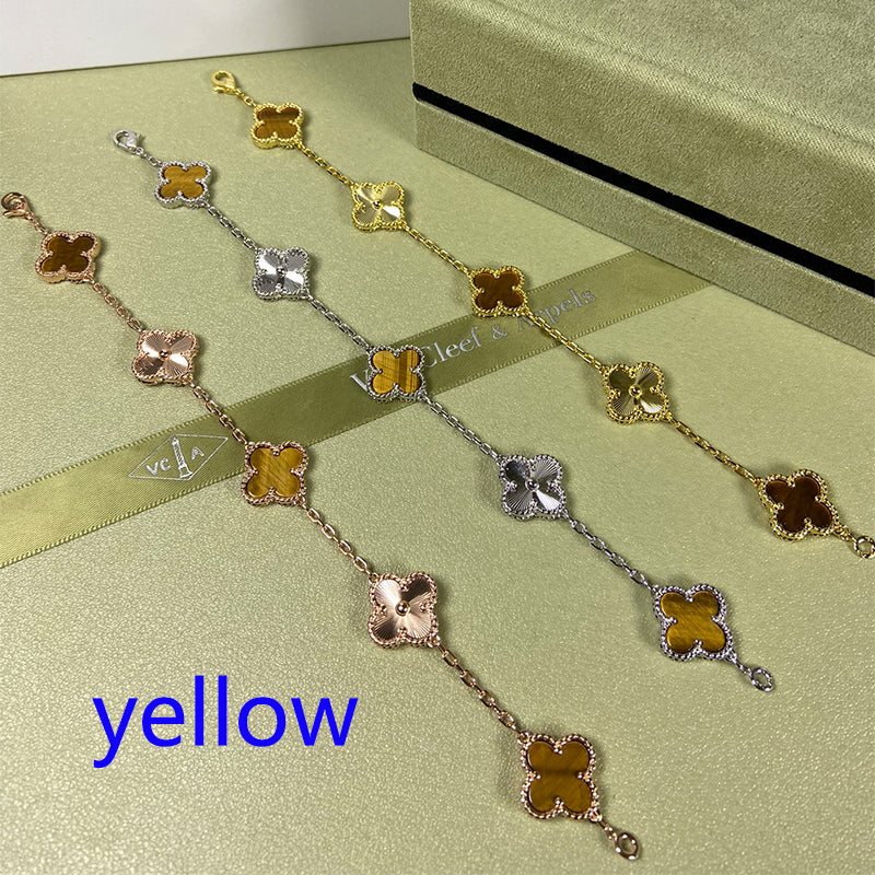 X5X94VA181K  Popular bracelets  5 flowers normal size1.5cm flower