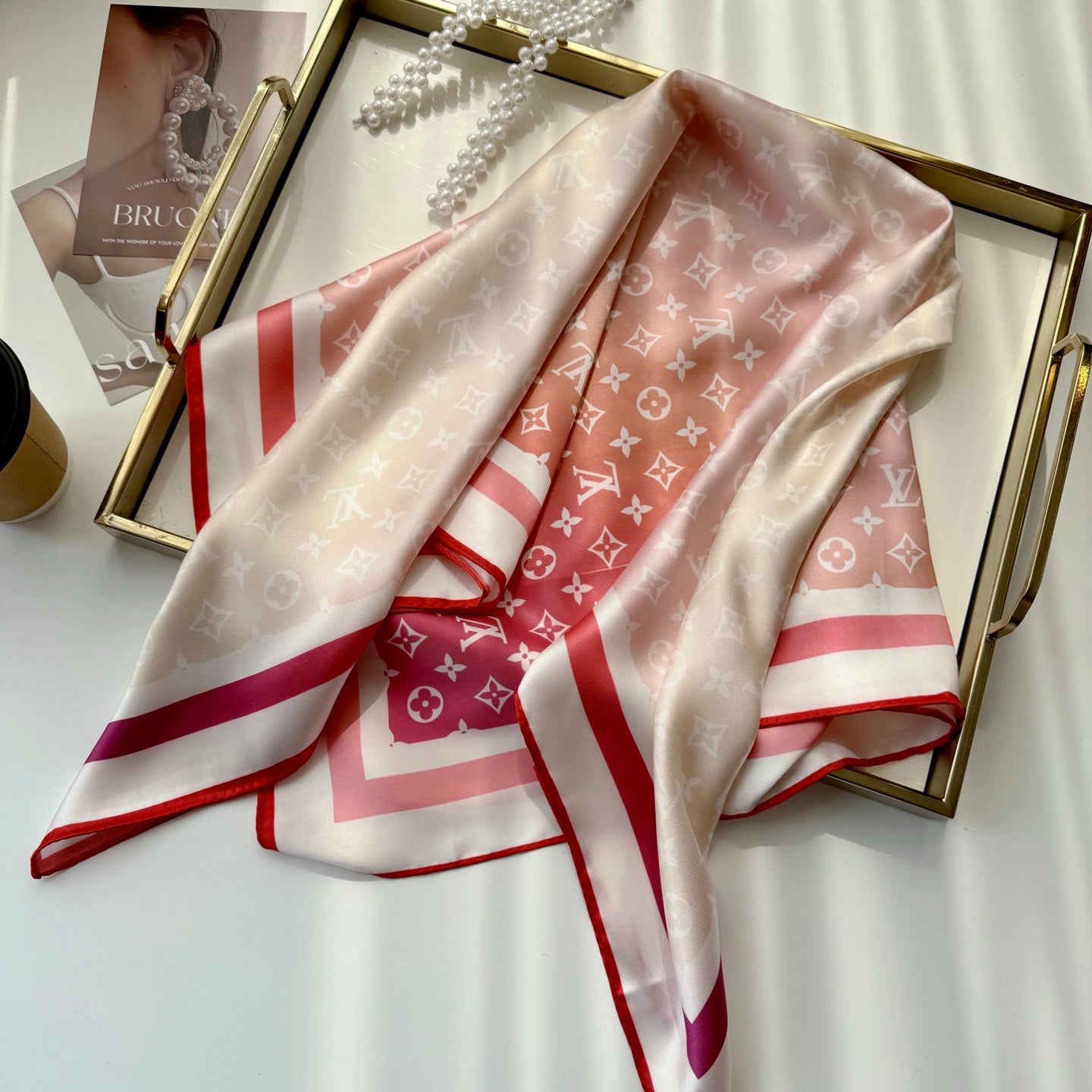 W1Z35E211 Popular Silk Scarve