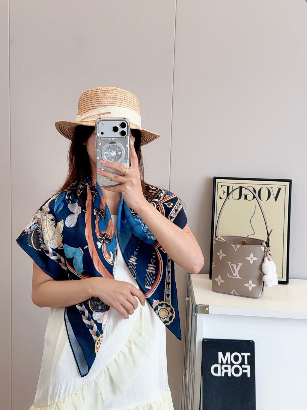 W1N36H9 Popular Silk Scarve