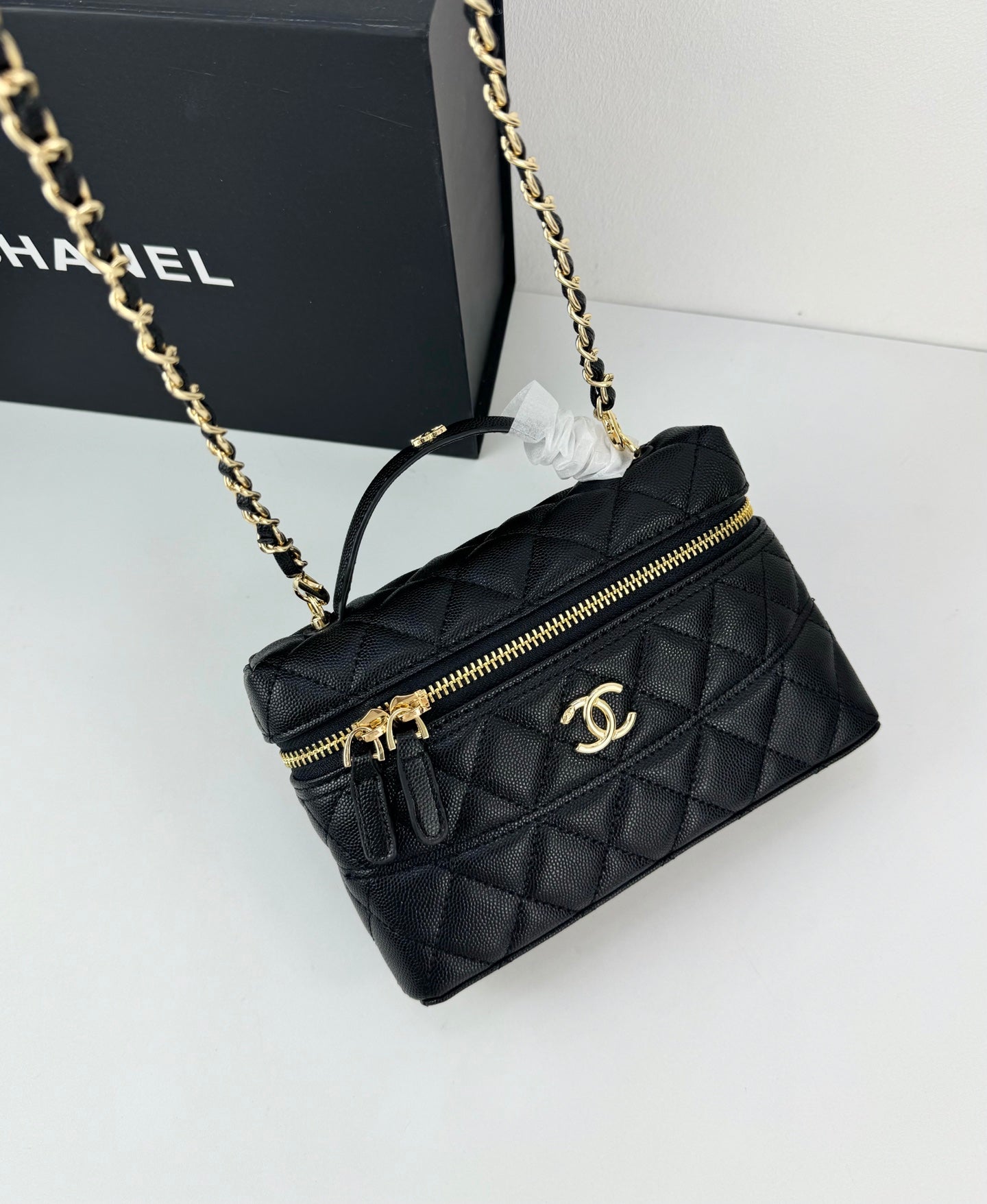 B1Q55C3 Popular   leather caviar bag