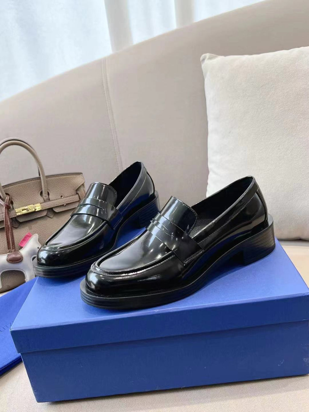 Z2P36A26 Popular high-quality leather Shoes（heel-height 3.5cm）