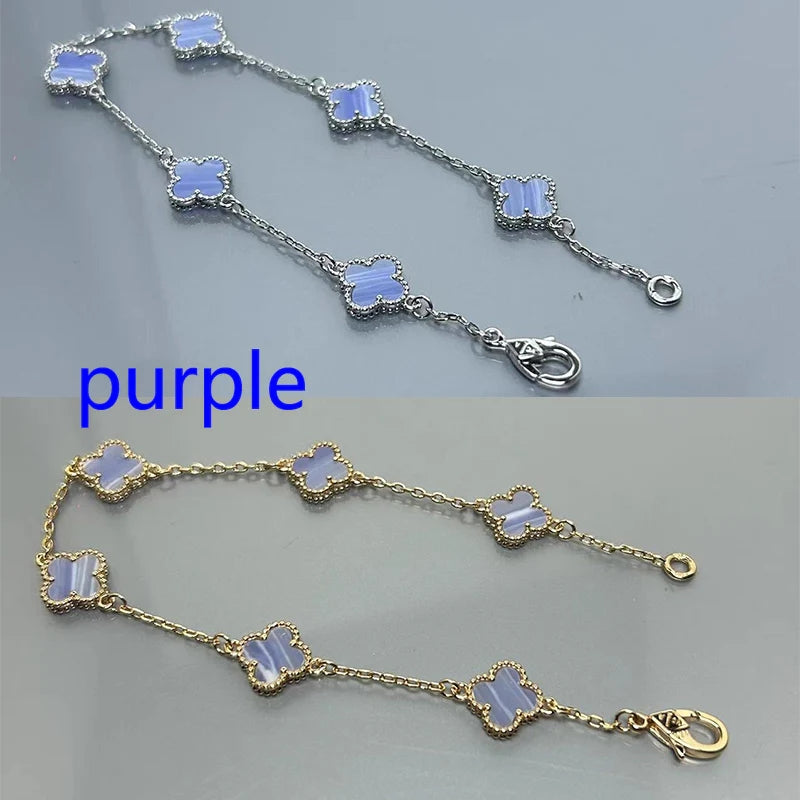 X5X94VA183K  Popular bracelets 6 flowers mini size 0.9cm flower