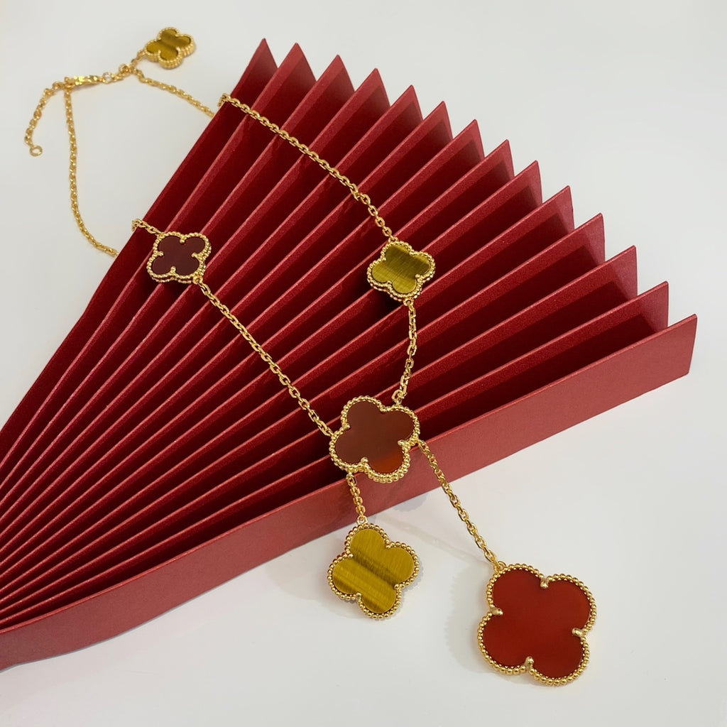 X5X53VA182K Popular 6 flowers necklaces