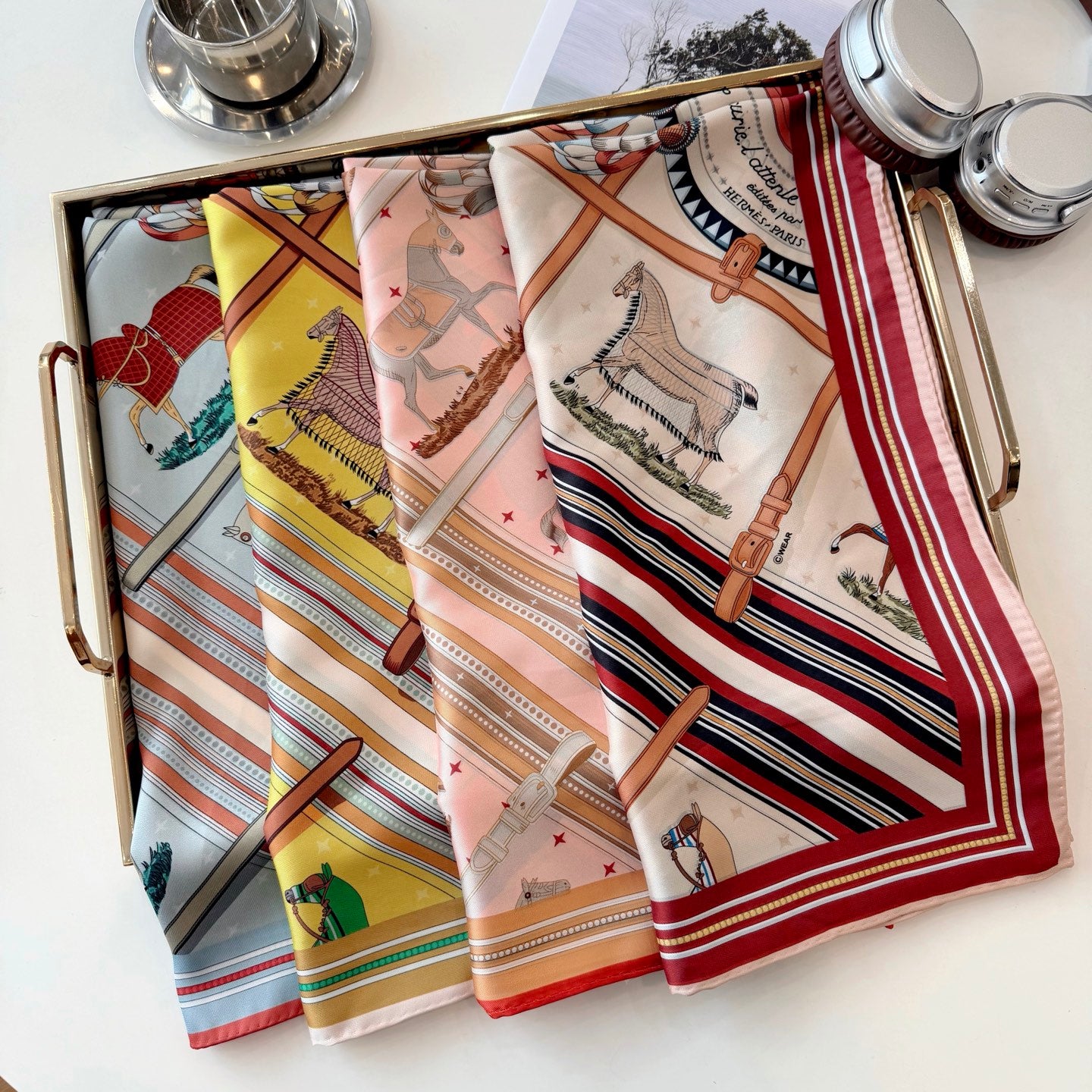 W1N36H4 Popular Silk Scarve