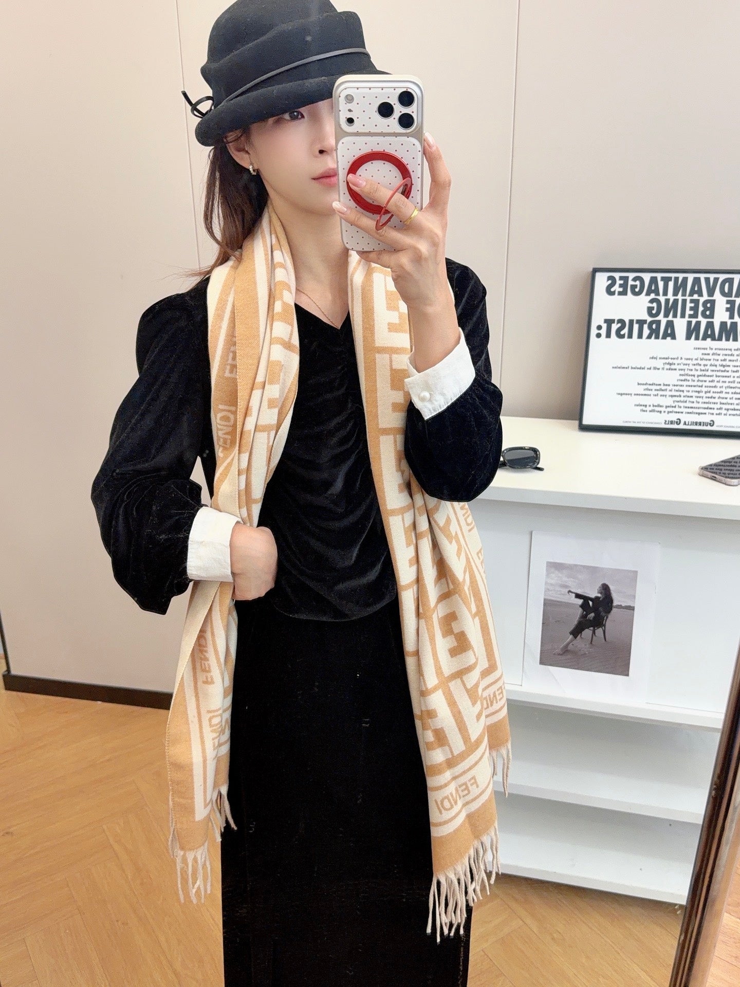 W1R86F3 Popular Winter Scarves