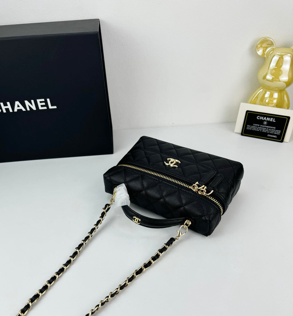 B1Q55C3 Popular   leather caviar bag