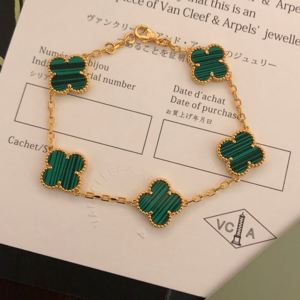 X5X53VA180K  Popular bracelets 5 flowers normal size1.5cm flower