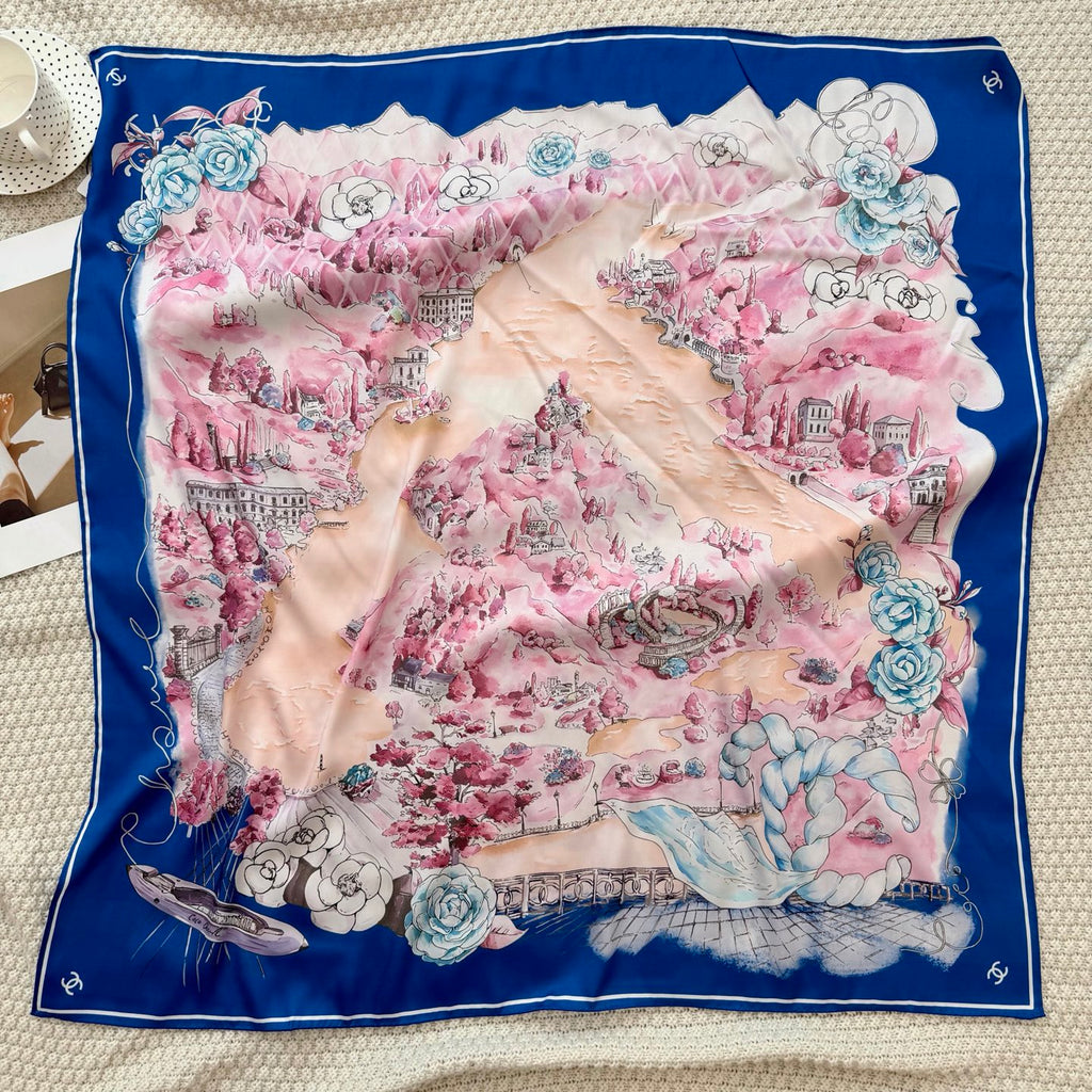 W1N36C15 Popular Silk Scarve