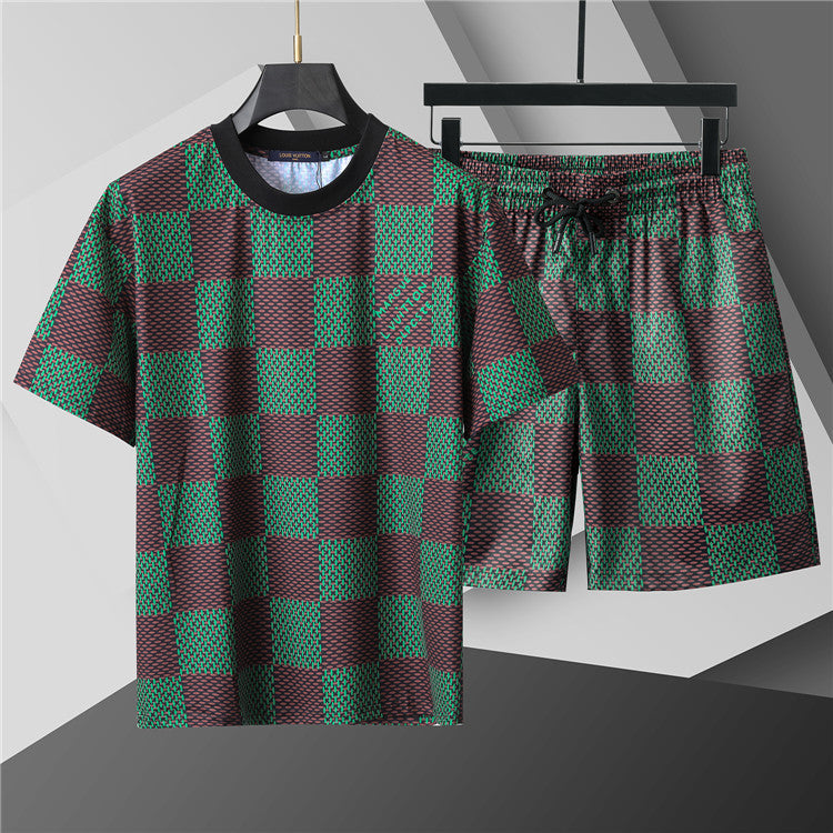 U1W35E111  Popular shirt and shorts set