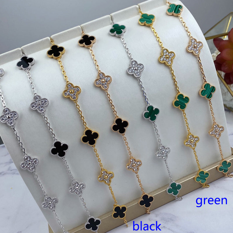 X5X53VA179K  Popular bracelets 5 flowers normal size1.5cm flower