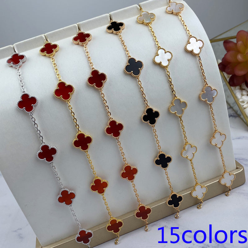 X5X53VA180K  Popular bracelets 5 flowers normal size1.5cm flower
