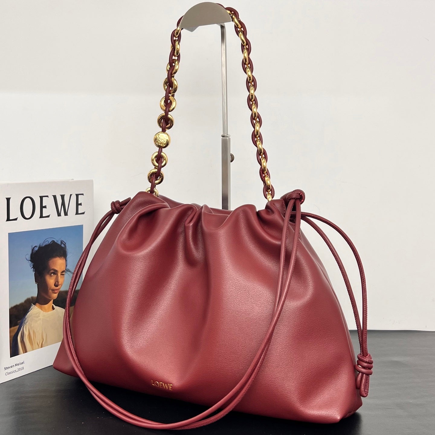 B1R66A14 Popular leather bag