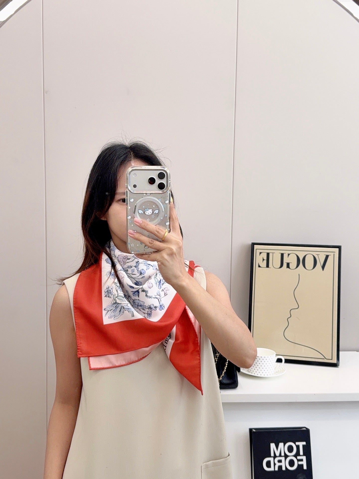 W1N36D20 Popular Silk Scarve