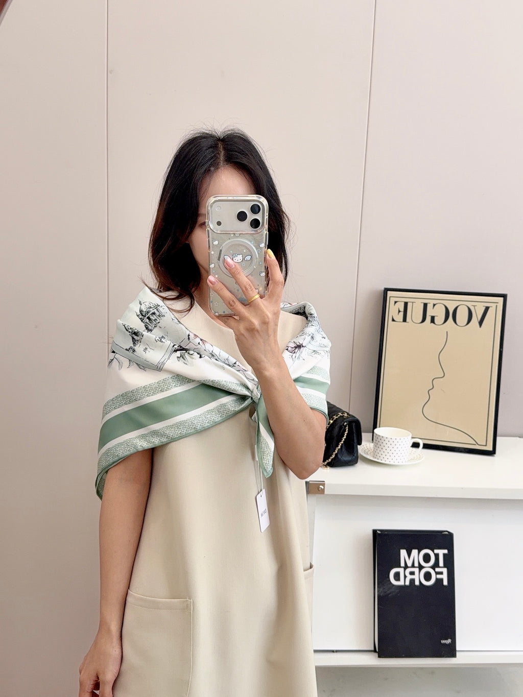W1N36D21 Popular Silk Scarve