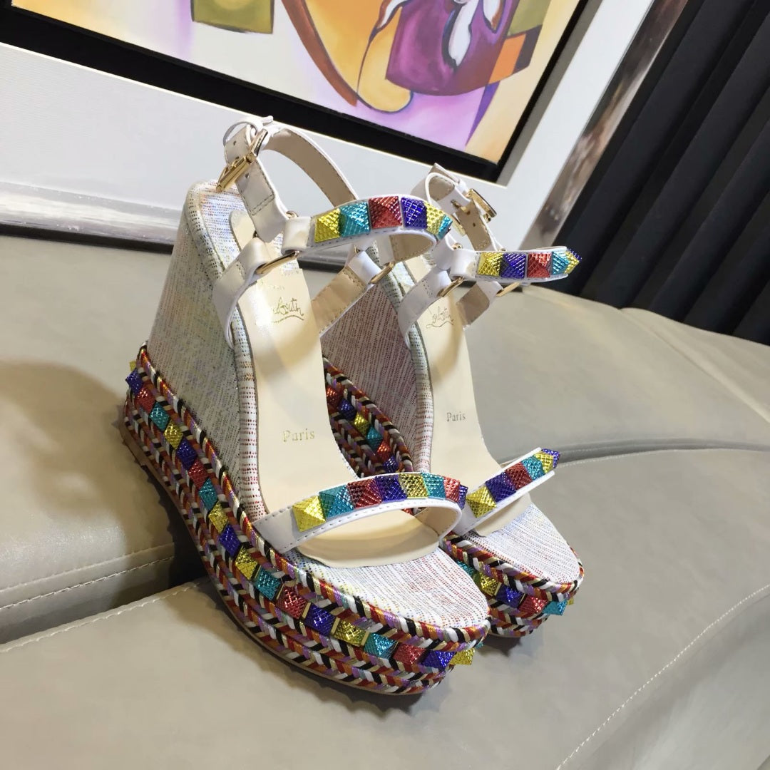 Z2ZA54 Popular leather High heels 12cm heel