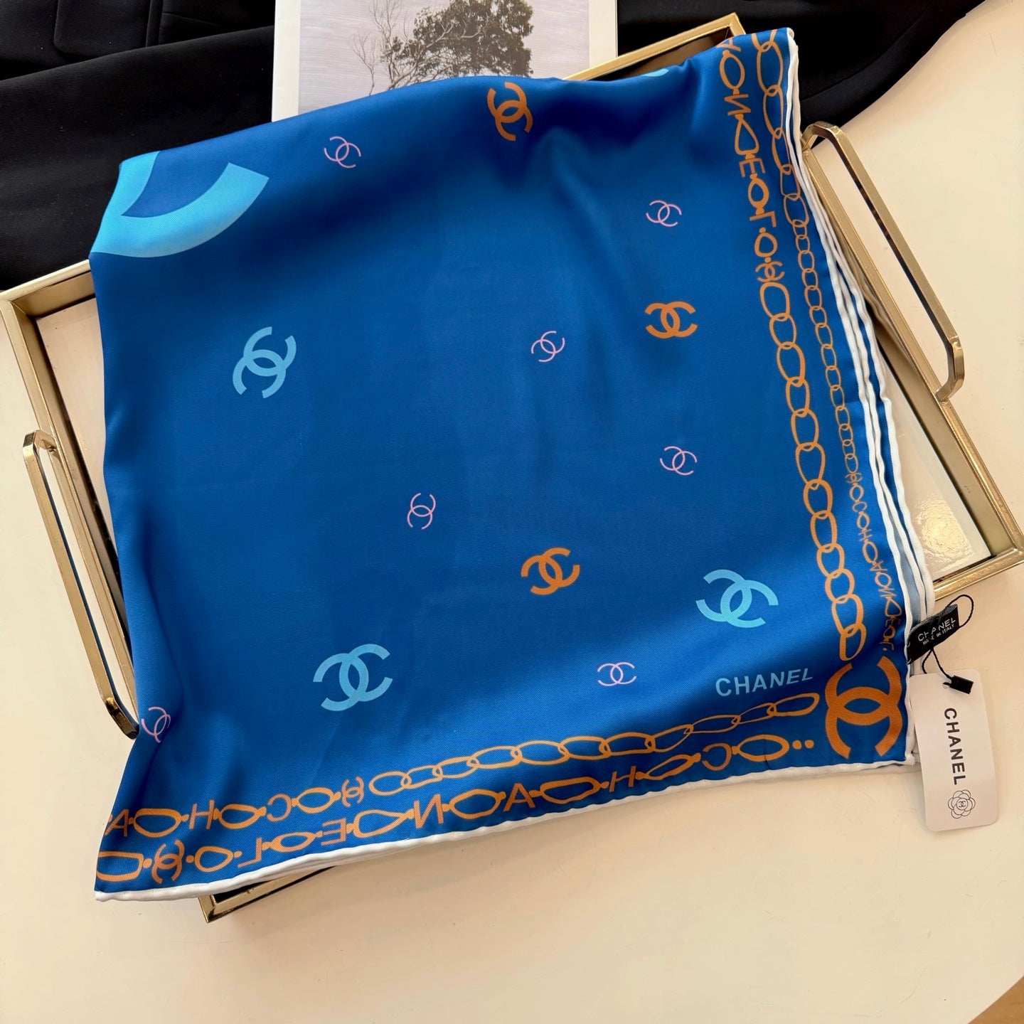 W1N4610 Popular Silk Scarve