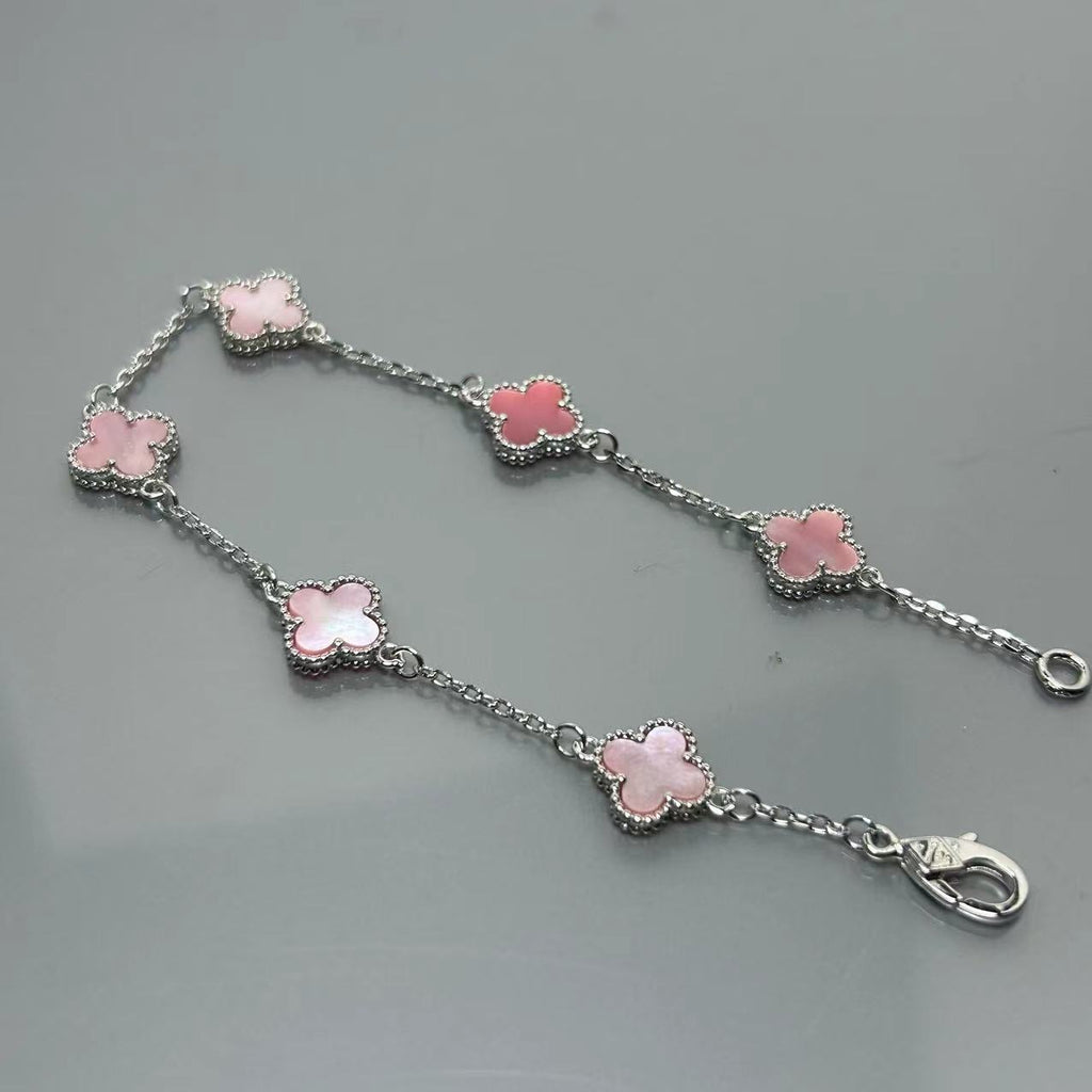 X5X94VA183K  Popular bracelets 6 flowers mini size 0.9cm flower