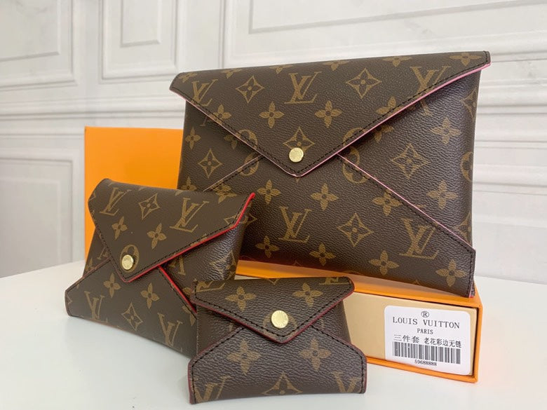 B1P46E28 Popular leather bag（three-piece）