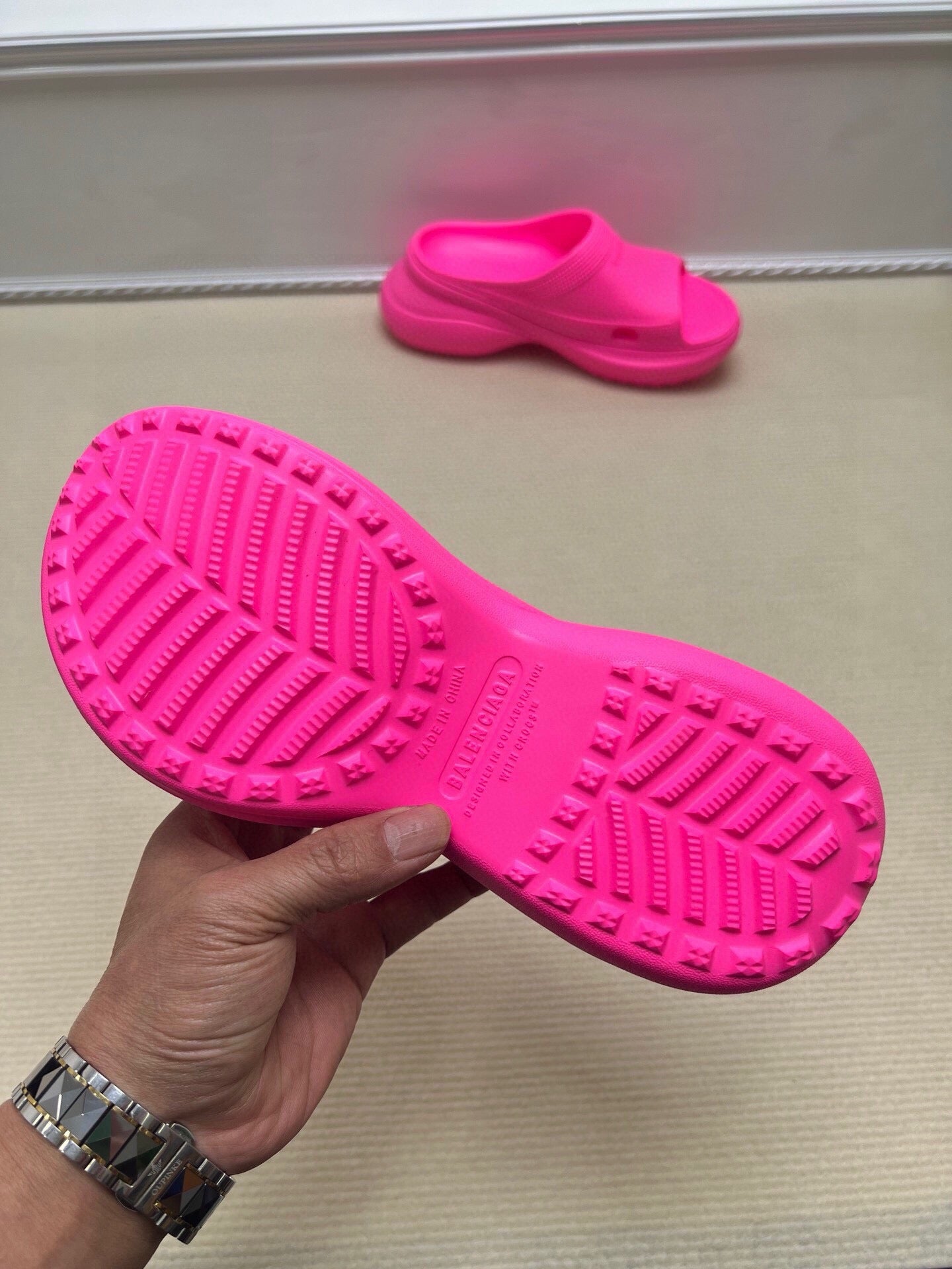 Z5ZJ41 Popular slippers Sole thickness 6cm