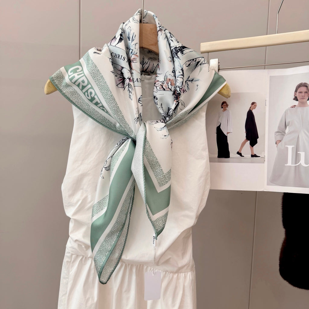 W1N36D21 Popular Silk Scarve