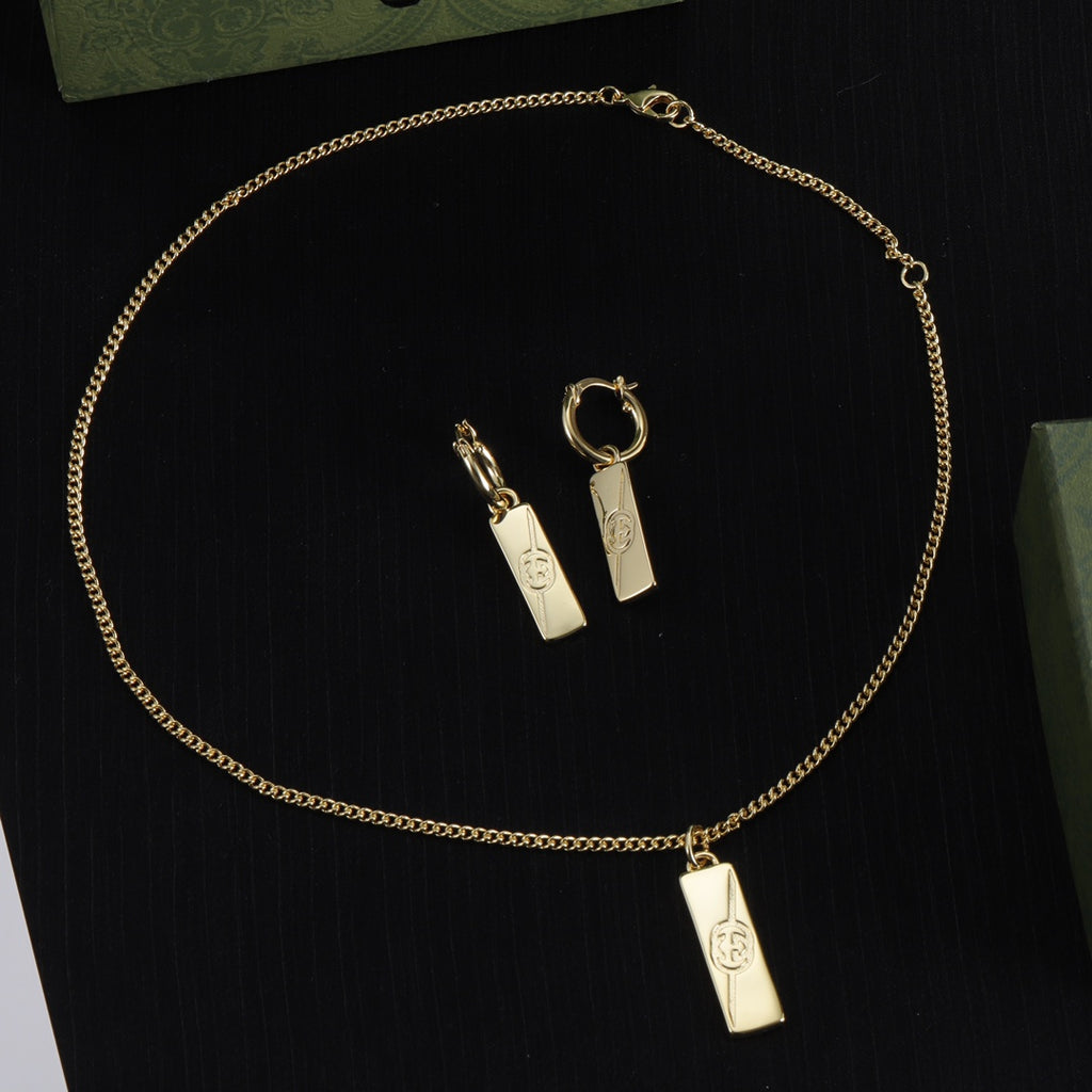 X1Q85B154X Popular Necklace. Earrings