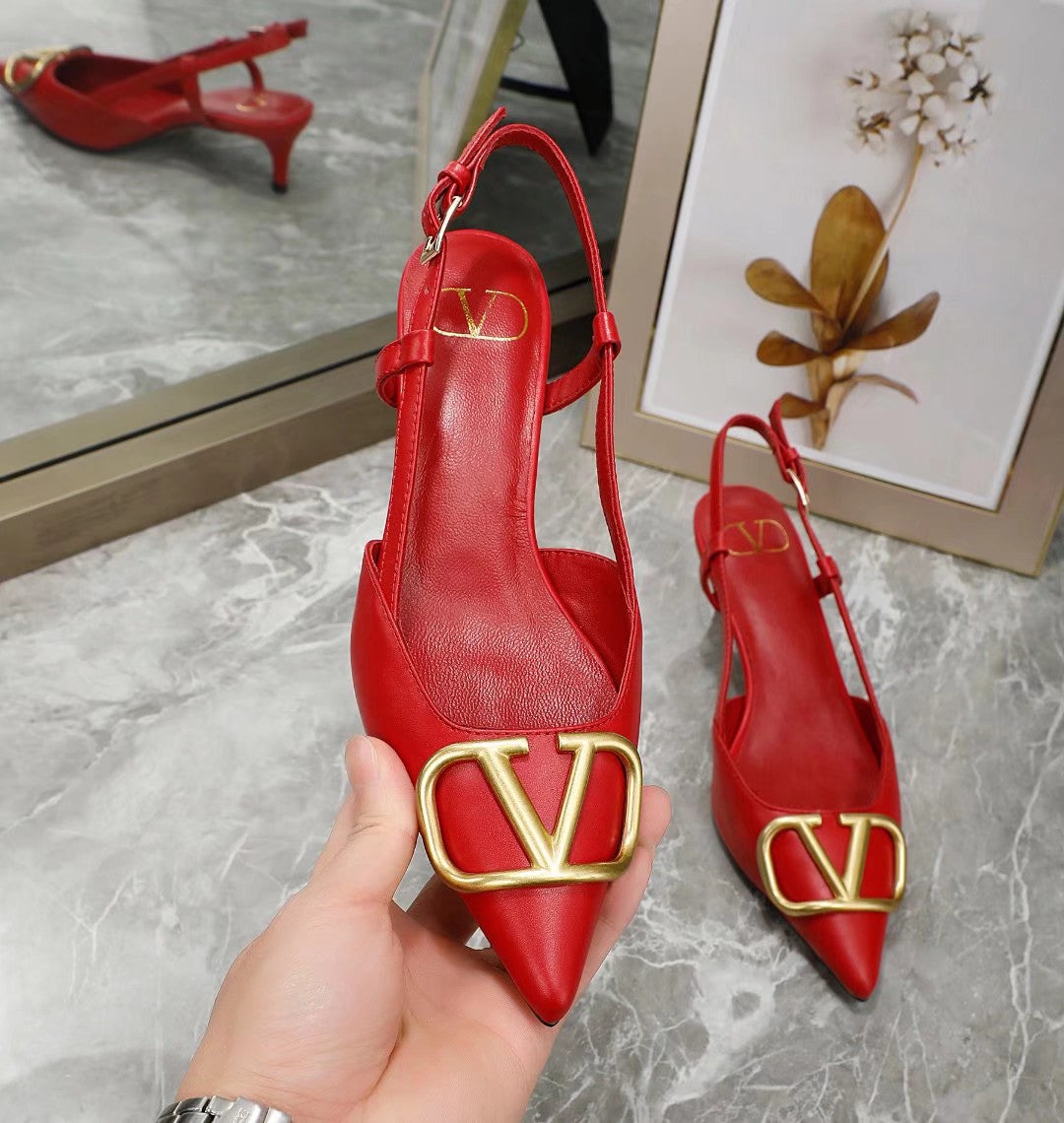 Z2R45VL19 Popular leather  High heels