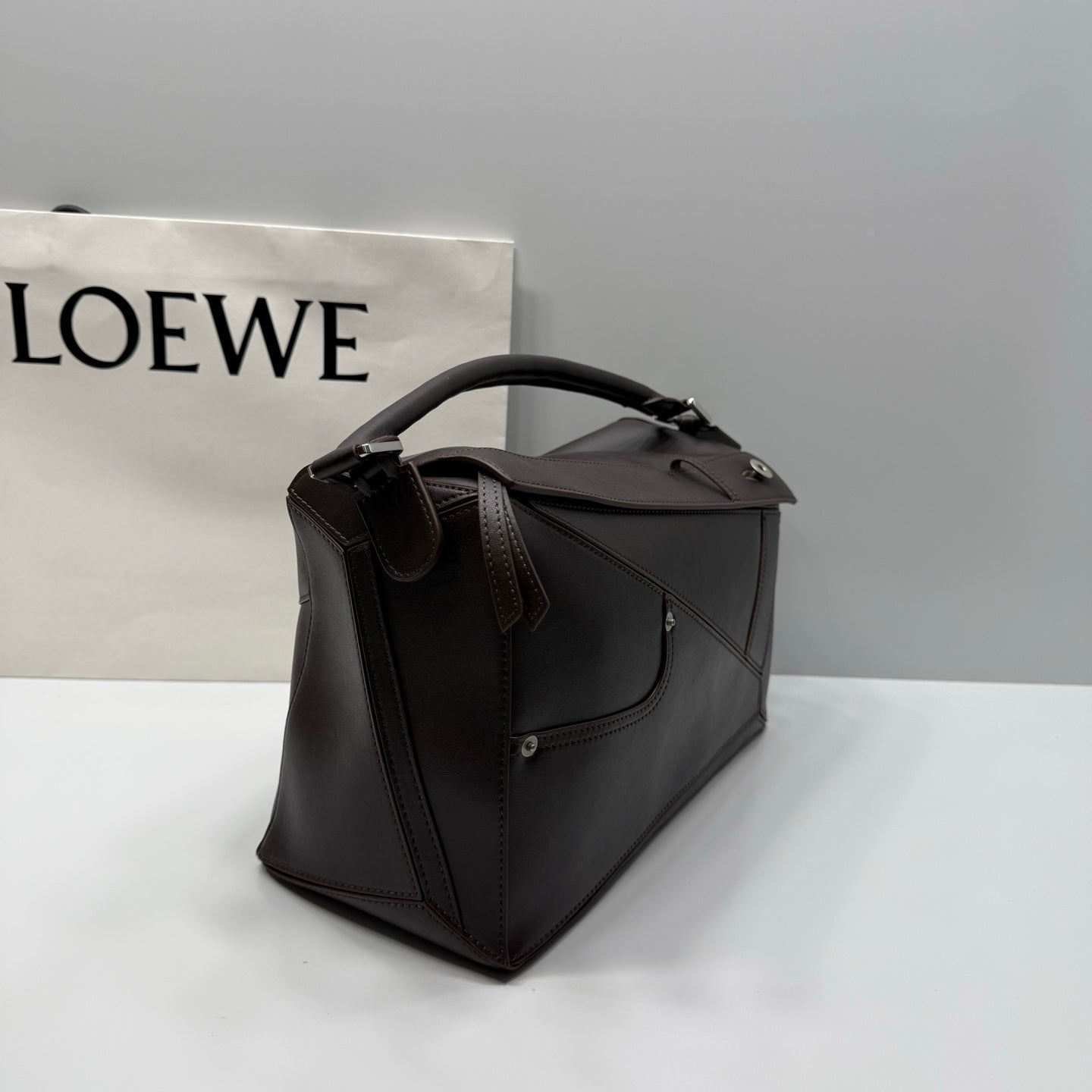B1R46A12 Popular leather bag