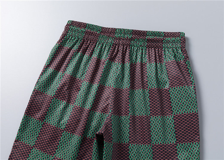 U1W35E111  Popular shirt and shorts set