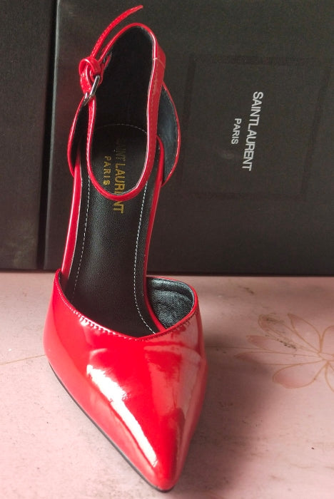 Z2XSL158 Popular leather high heels（patent leather）