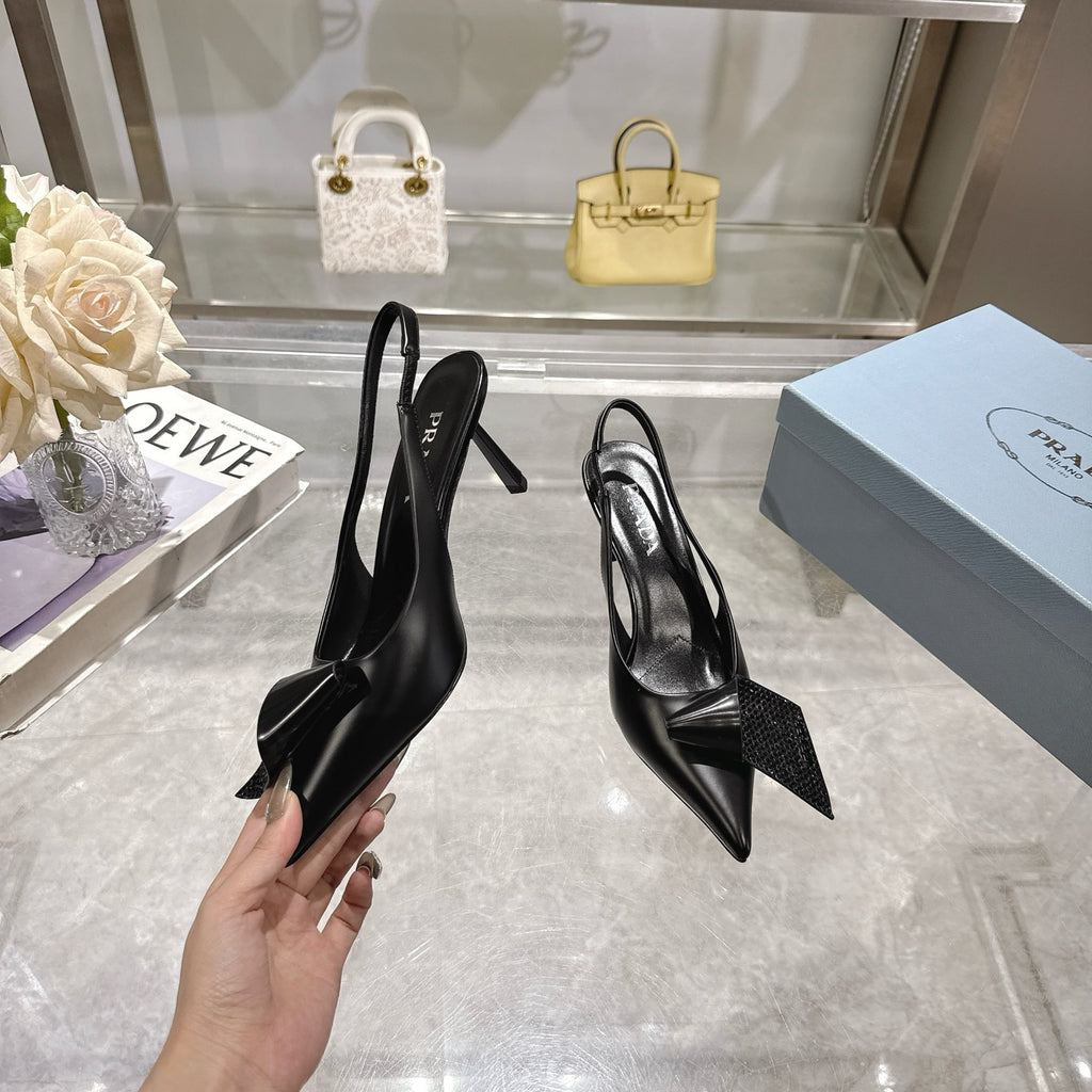 Z2Q55P41 Popular  leather High heels