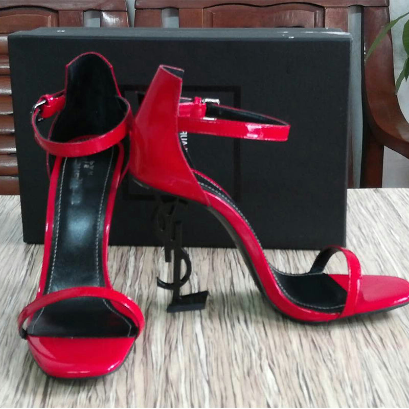 Z2XSL145 Popular leather high heels
