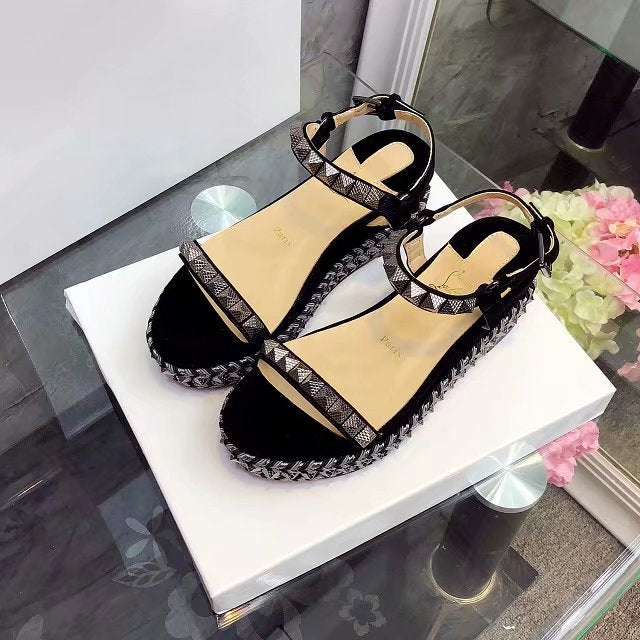 Z2ZA59 Popular leather High heels 6cm