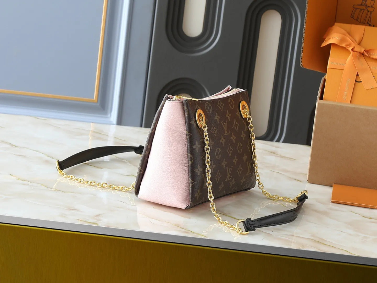 B1P36E75 Popular leather bag