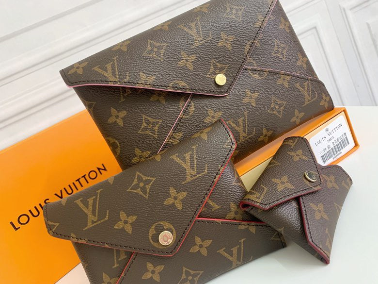 B1P46E28 Popular leather bag（three-piece）