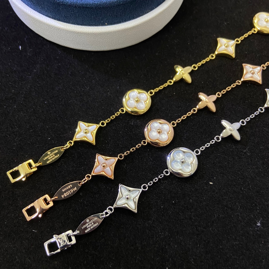 X5N76E41k Popular  Bracelets(mini 4 flower)