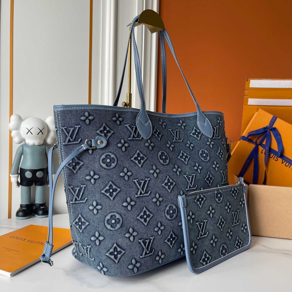 B1P46E90 Popular denim material bag