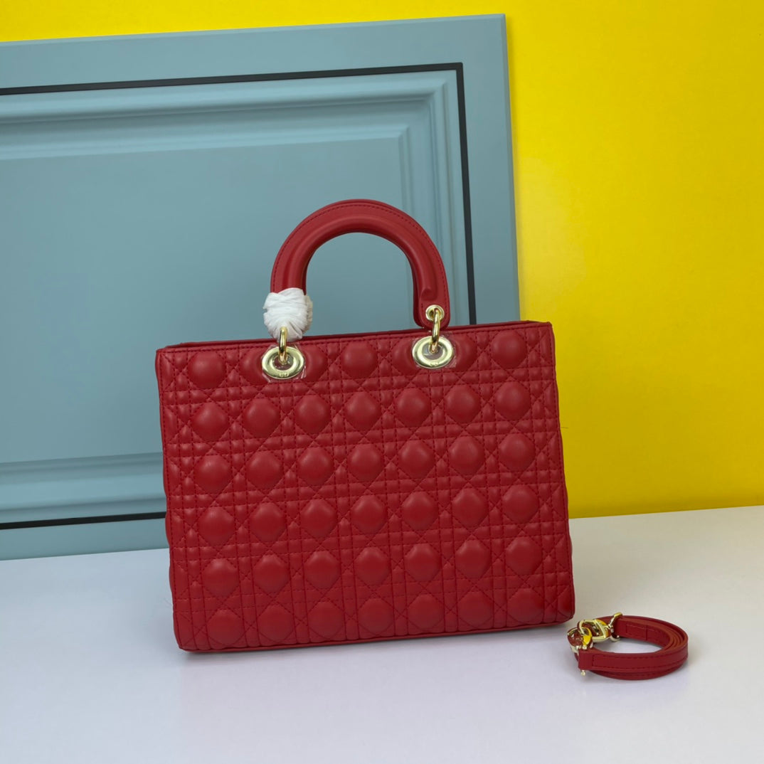 B1X43D54 Popular   leather bag  (32CM)