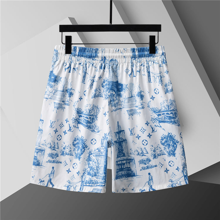 U1W35E107  Popular shirt and shorts set