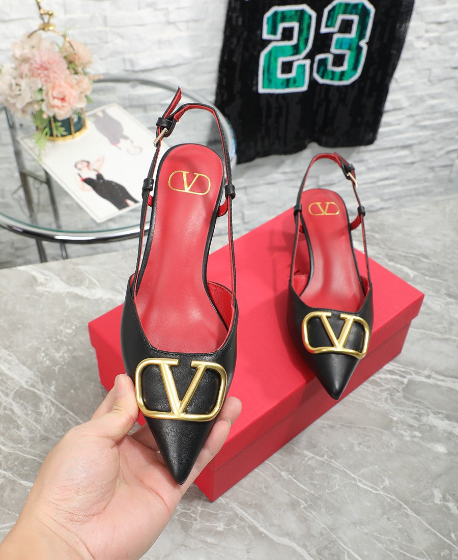Z2R45VL19 Popular leather  High heels