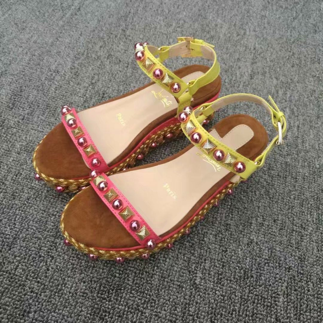 Z2ZA63 Popular leather High heels 6cm