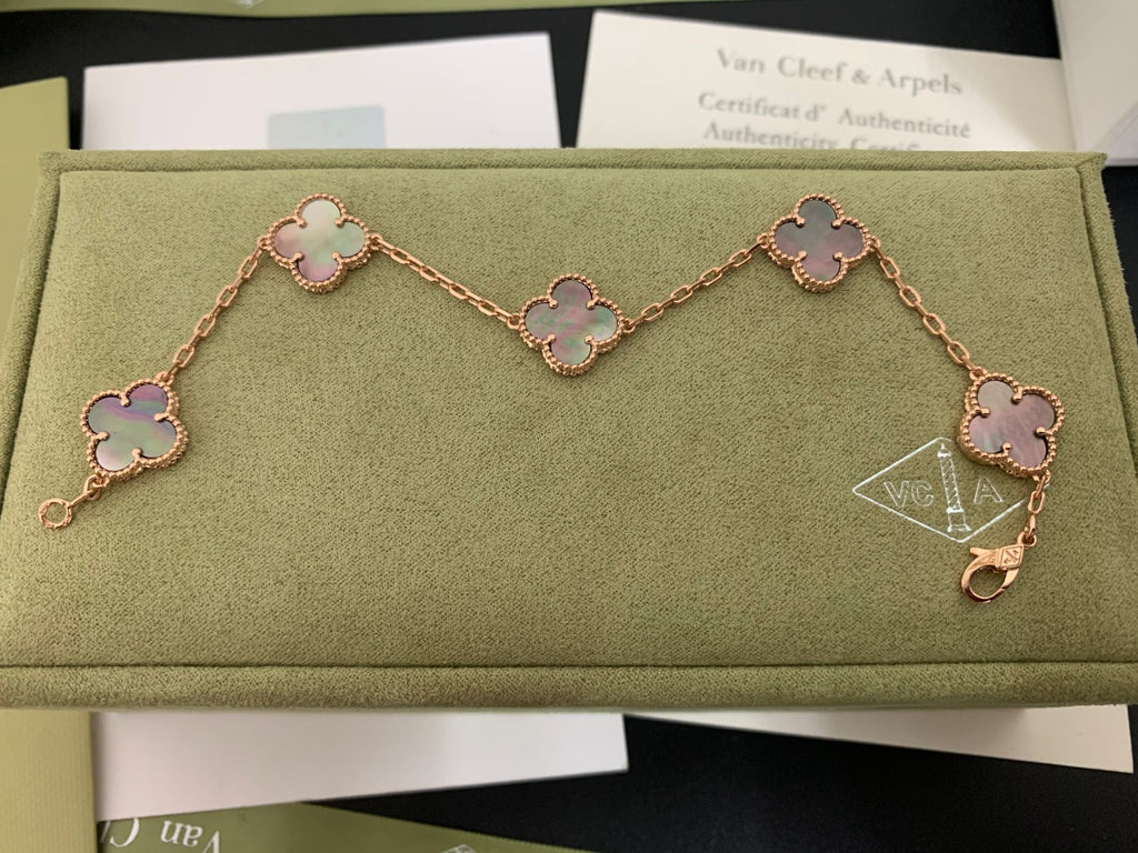 X5X53VA180K  Popular bracelets 5 flowers normal size1.5cm flower