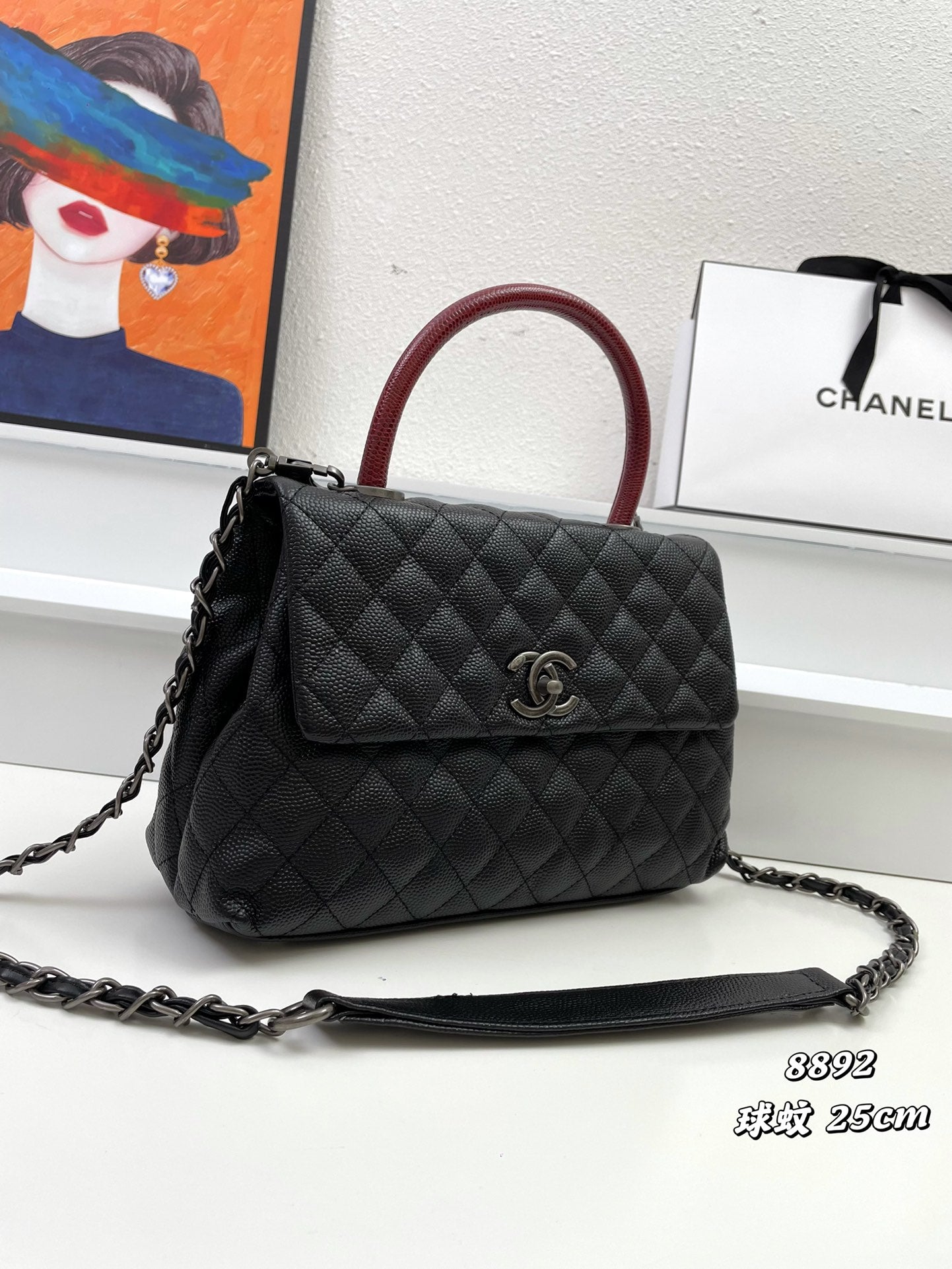 B1X43C98 Popular  leather bag 