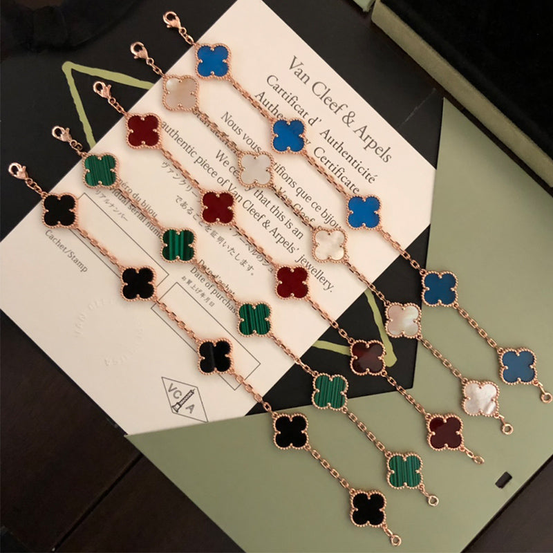 X5X53VA180K  Popular bracelets 5 flowers normal size1.5cm flower