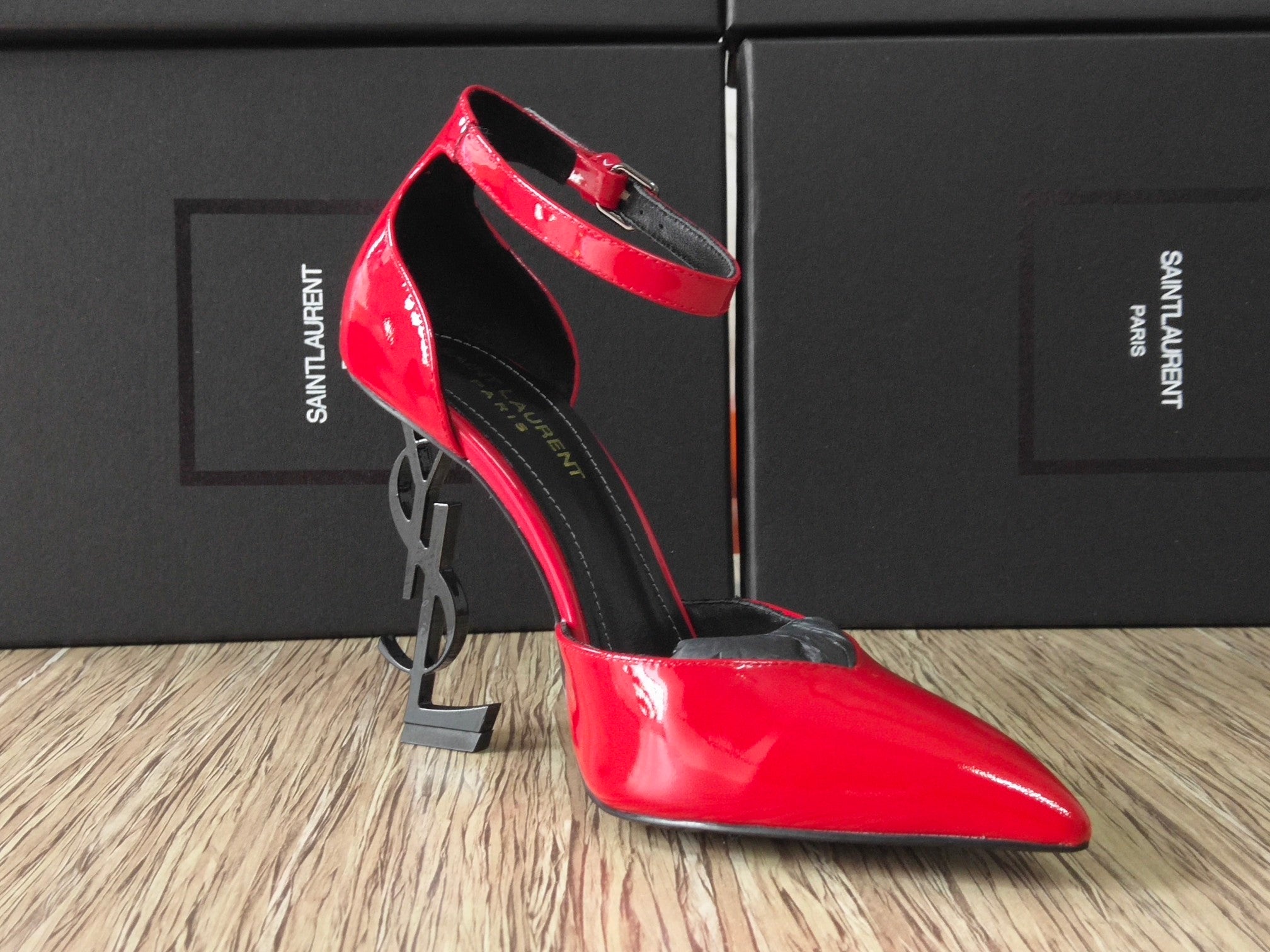 Z2XSL155 Popular leather high heels（patent leather）
