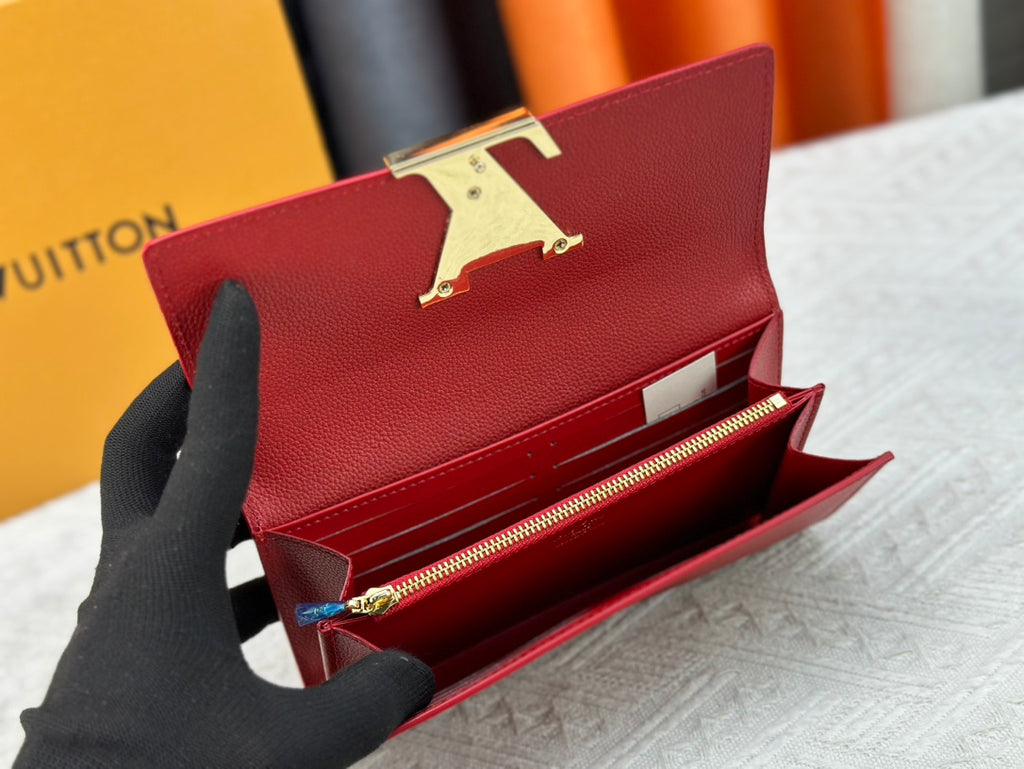 B1X104E74 Popular   leather wallets with package