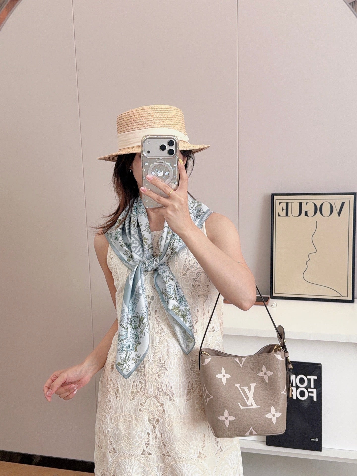 W1N36D17 Popular Silk Scarve