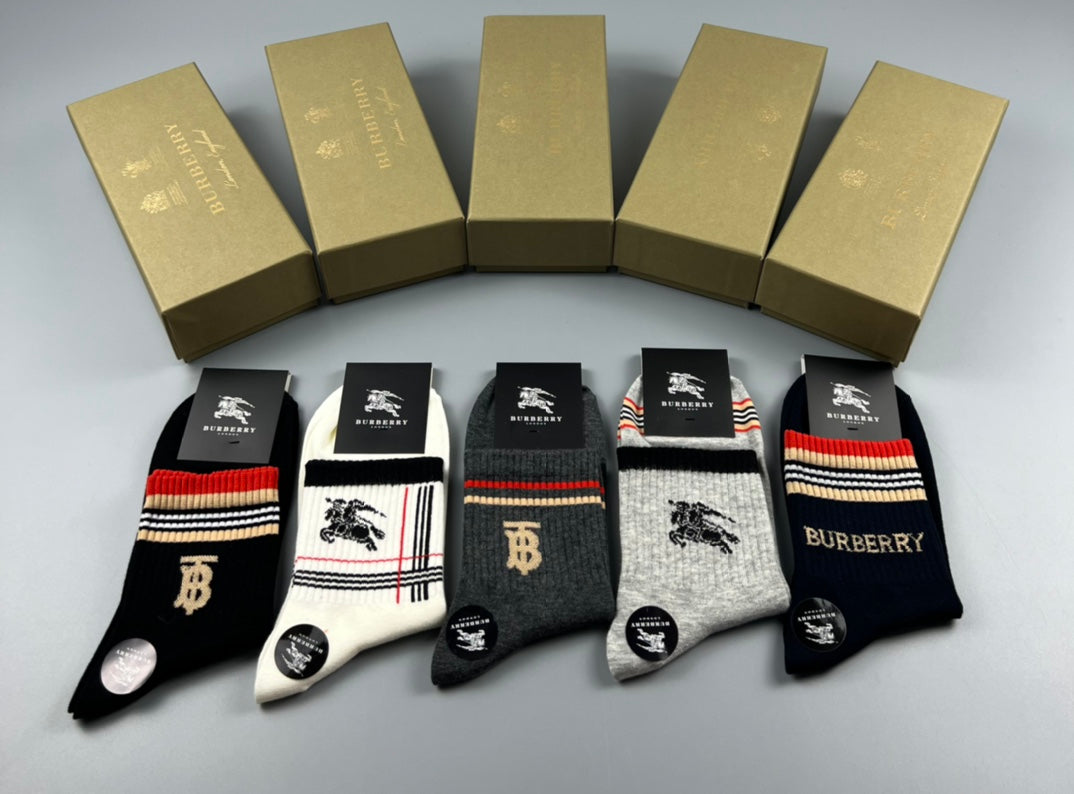 S1Q35R12 Popular socks(5 pairs )