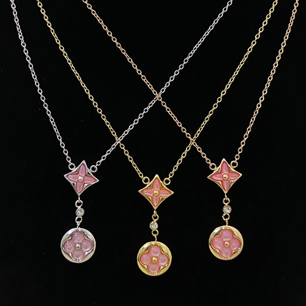 X5N76E18X Popular  Necklaces(mini flower）