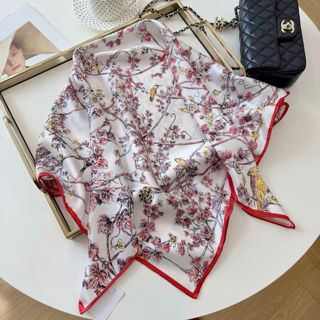 W1N36D19 Popular Silk Scarve