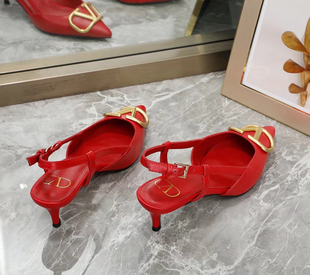 Z2R45VL19 Popular leather  High heels
